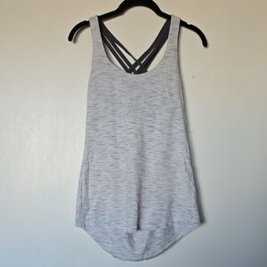 Lululemon Athletica Light Gray Tank Top